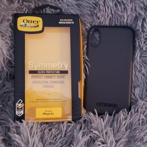 Authentic Black iPhone XR OtterBox case.